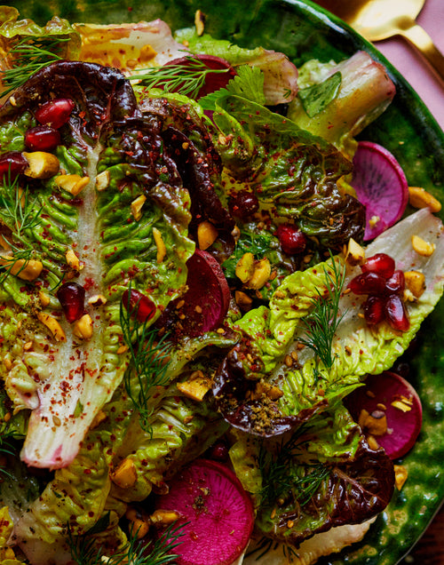 Little Gem Salad with Shallot Vinaigrette