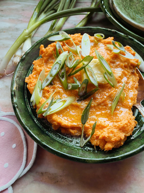 Sweet Potato Colcannon