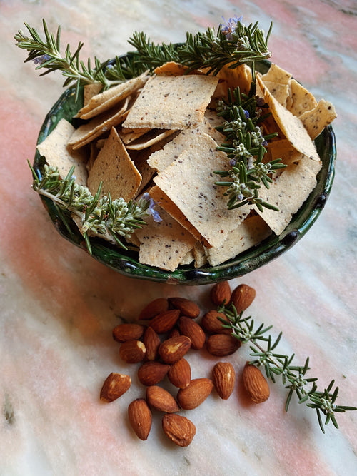 Almond Meal Crackers