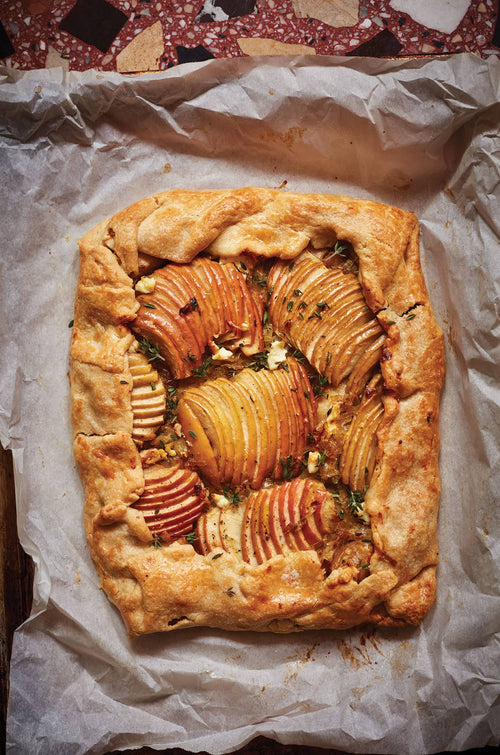 Autumn Apple &  Leek Tart