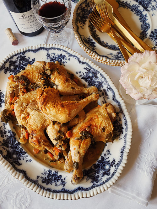 White Wine Braised Chicken