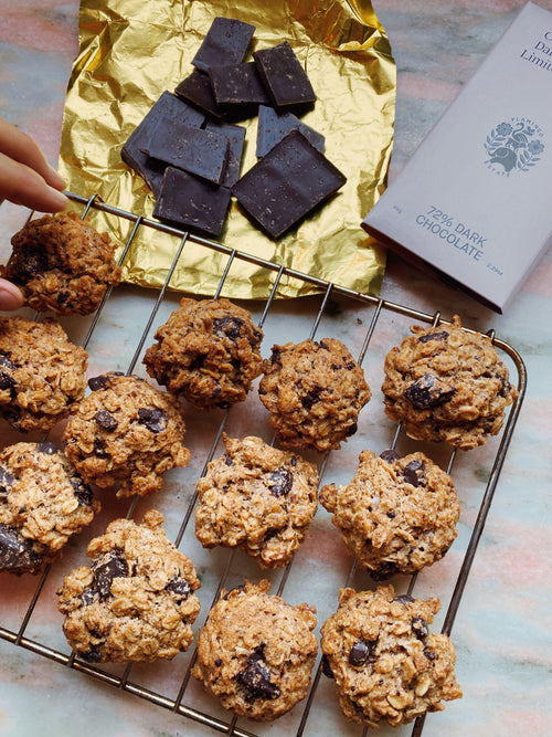 Chocolate Chunk Oatmeal Cookies