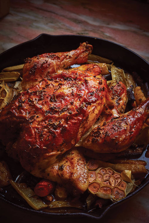 Garlic & Herb  Roast Chicken