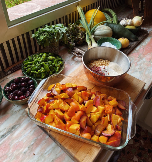 Stone Fruit Crumble