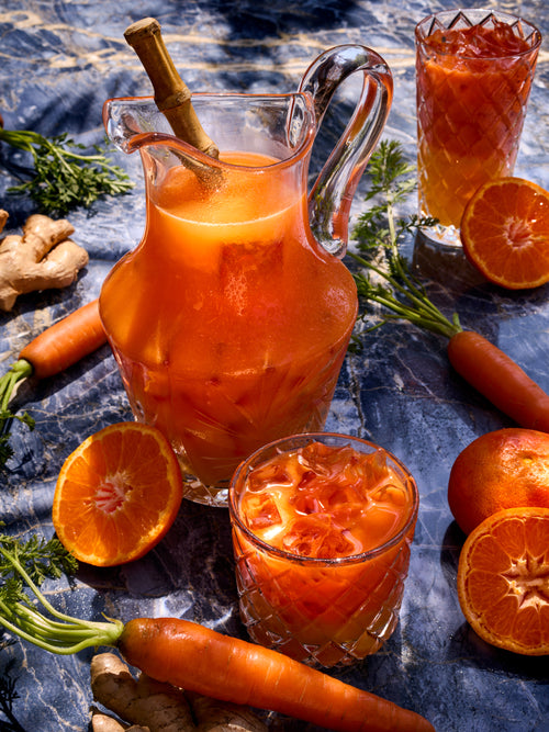 Carrot Ginger Mandarin Juice