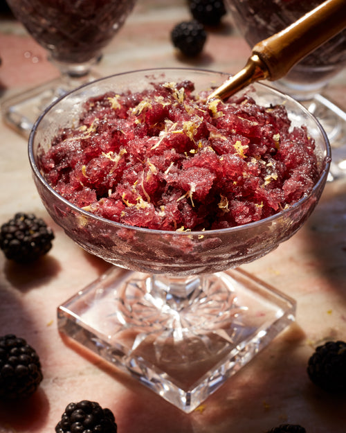 Blackberry Granita