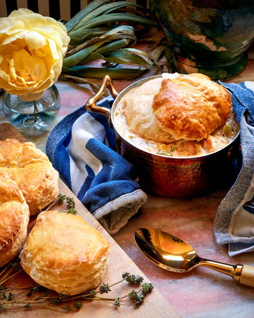 Shrimp & Leek Mini Pie