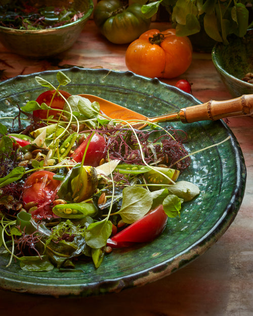 Watercress Jicama Seaweed Salad