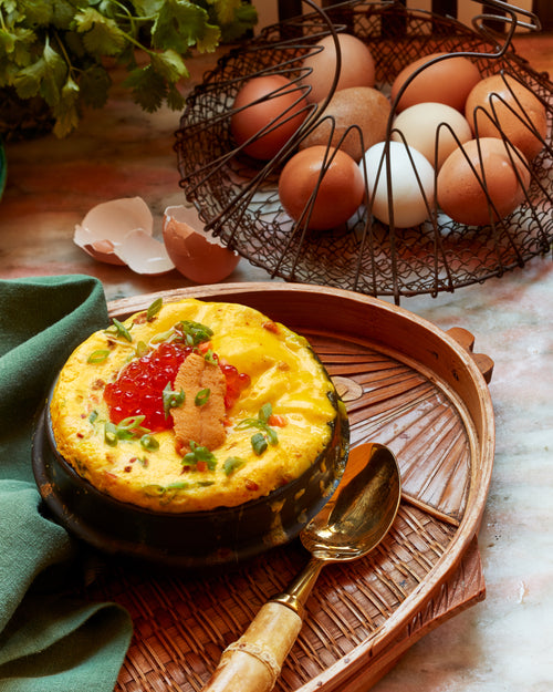 Steamed Egg with Uni