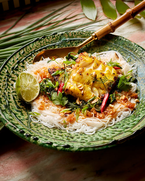 Cha Ca La Vong: Turmeric Fish with Dill & Vermicelli