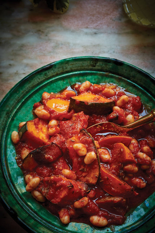 Winter Squash &  Persimmon Chili