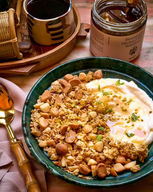 Honey Macadamia Granola