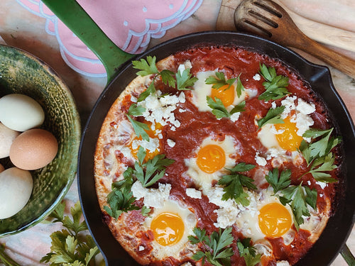 Heirloom Tomato  Shakshuka