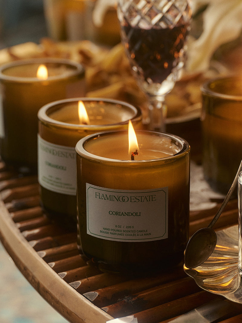 Coriandoli Candle - Flamingo Estate