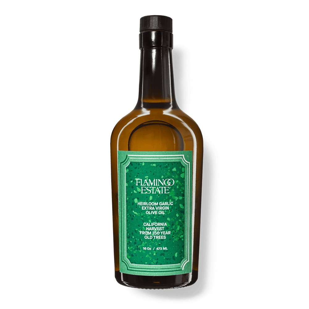 Limited-Edition Garlic Olive Oil - Flamingo Estate