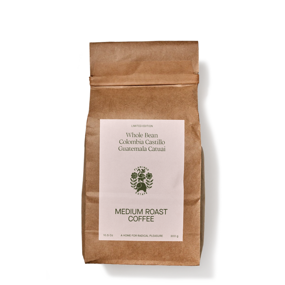 Medium Roast Whole Bean Coffee - Flamingo Estate