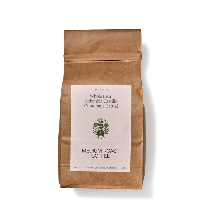 Medium Roast Whole Bean Coffee - Flamingo Estate