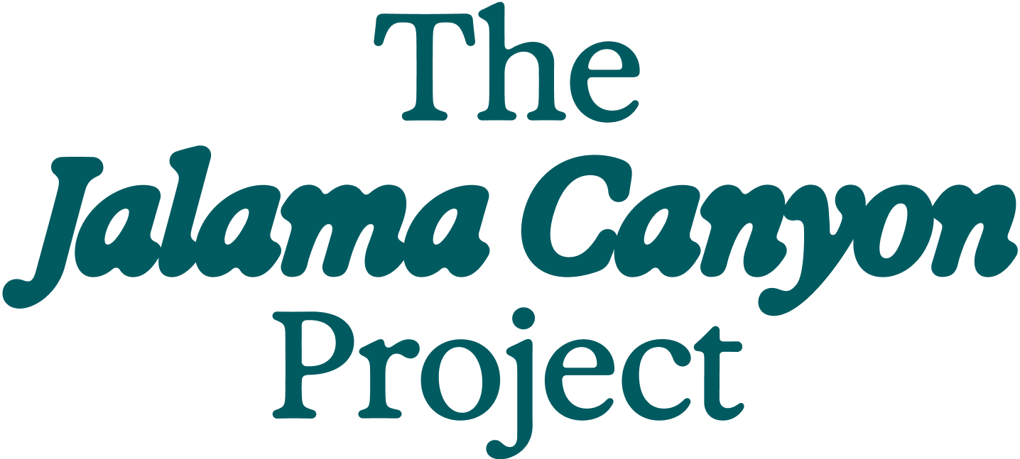 Text reads "The Jalama Canyon Project" in bold.